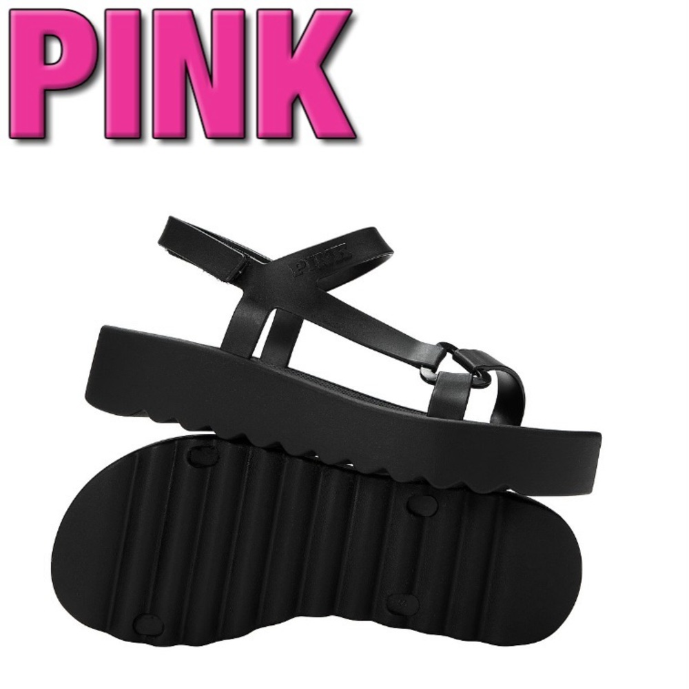 VS PINK Platform Strapy Sandals NWT L (9/10) EURO (40/41)